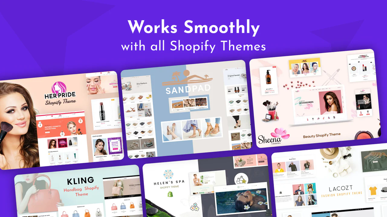 Checkout Hero Werkt Goed met alle Shopify Thema's