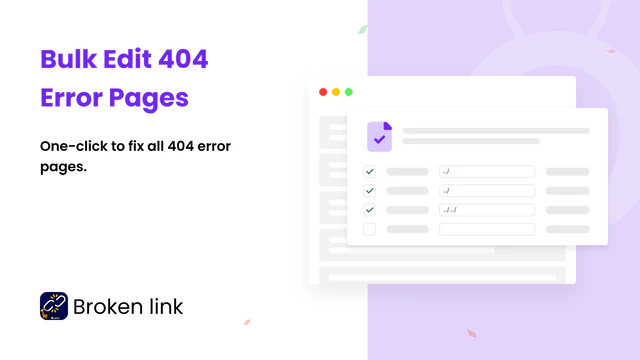 Daglig 404-felrapport_Broken Link Manager