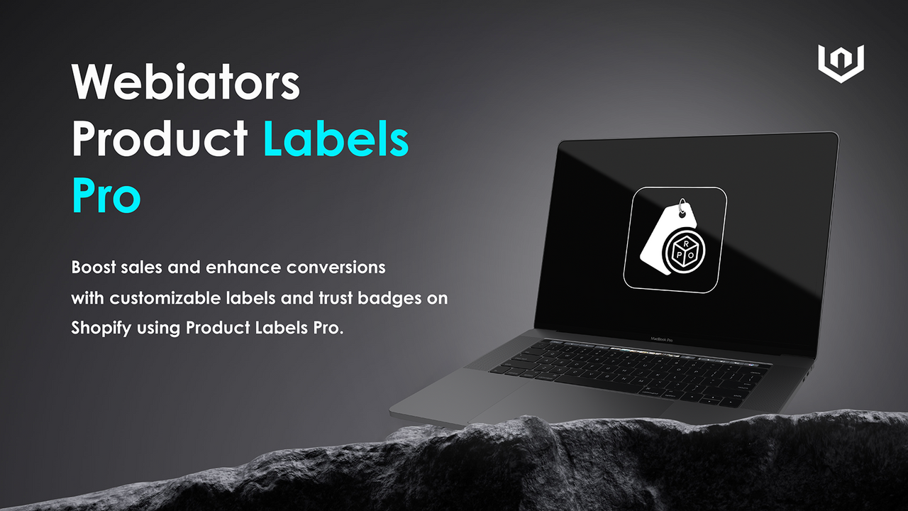 Webiators Product Label & Badges