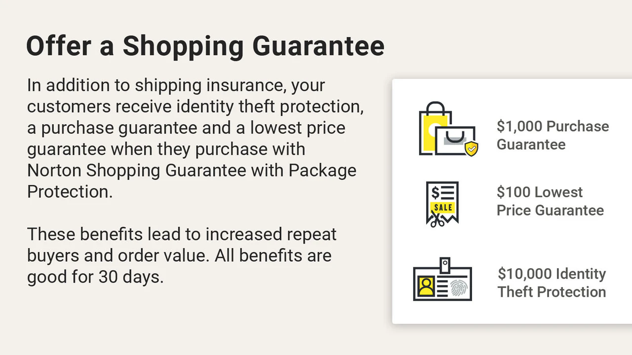 Norton Shopping Guarantee