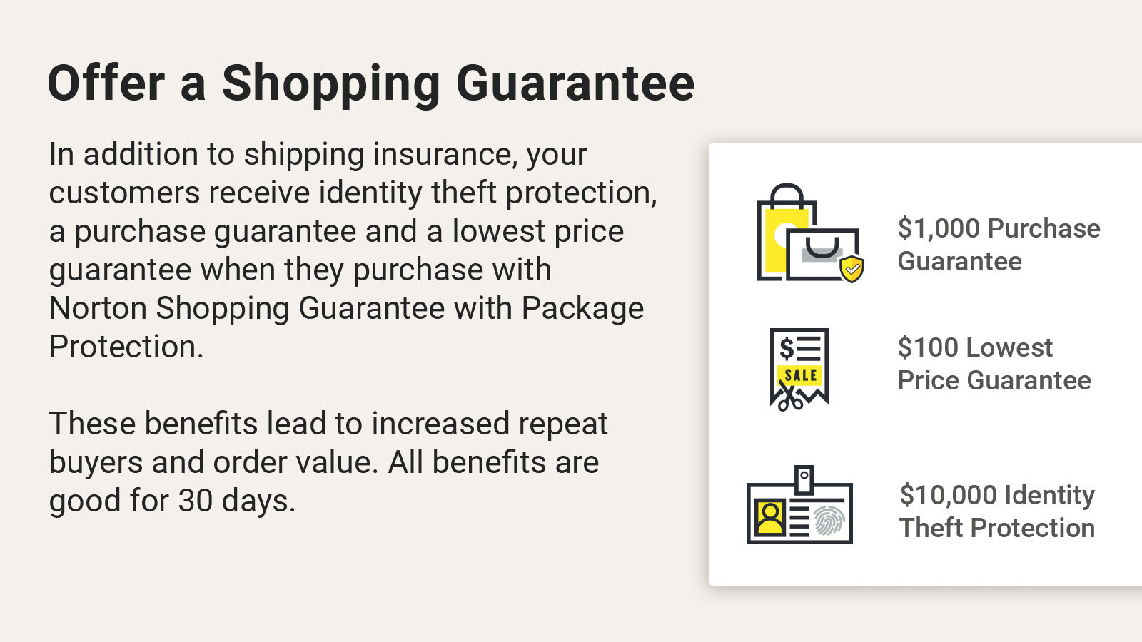 Norton Shopping Guarantee - Norton Shopping Guarantee with Package ...
