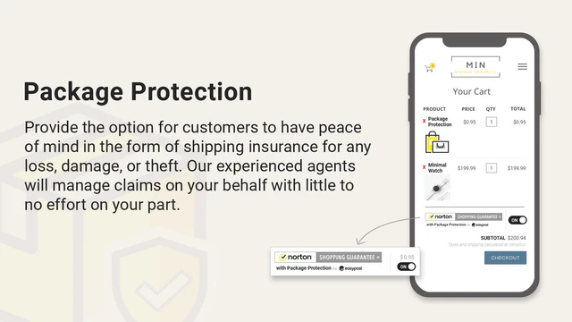 Protection de Colis par EasyPost