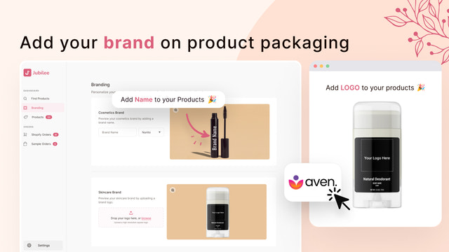 Fügen Sie Ihre Markenbildung auf der Produktverpackung hinzu
