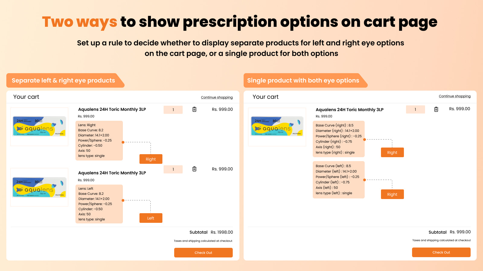 Upload a file or enter your prescription manually 