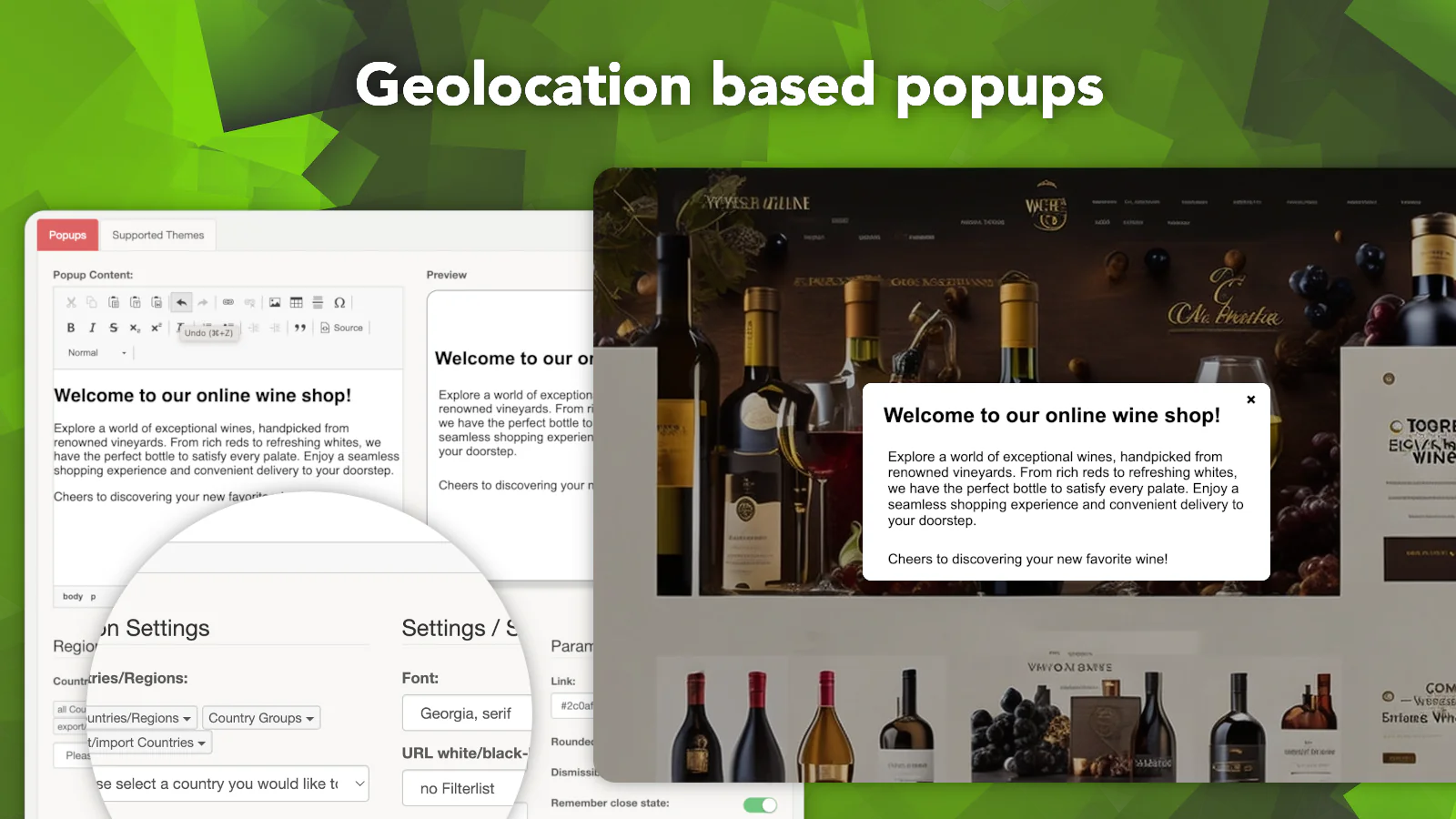 Geolizr popup-widget