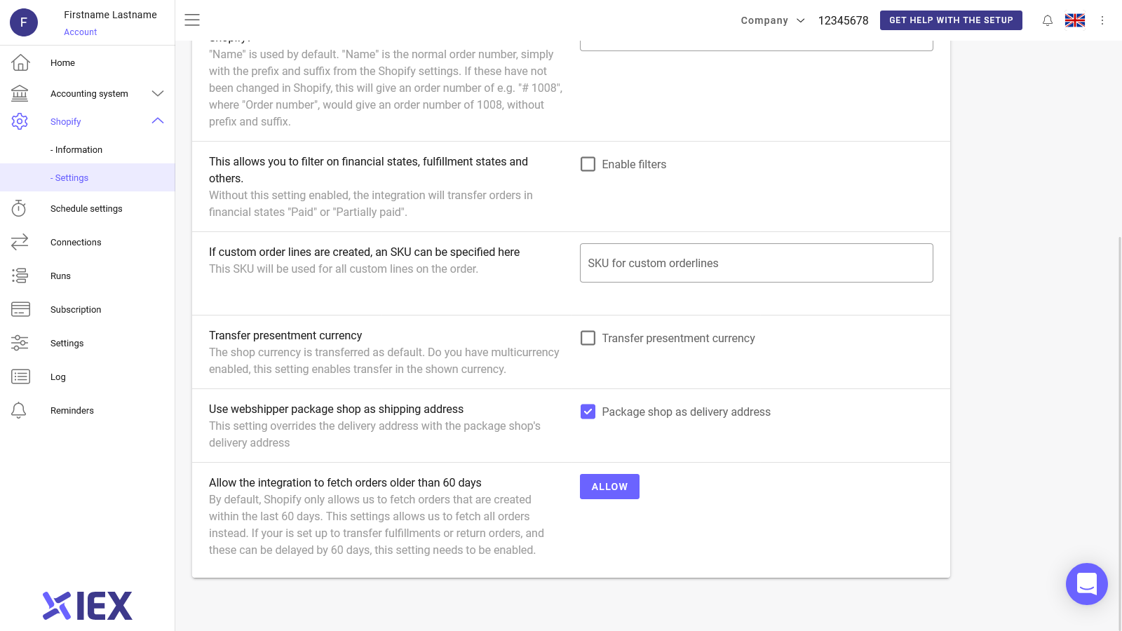 Gestion automatique des commandes