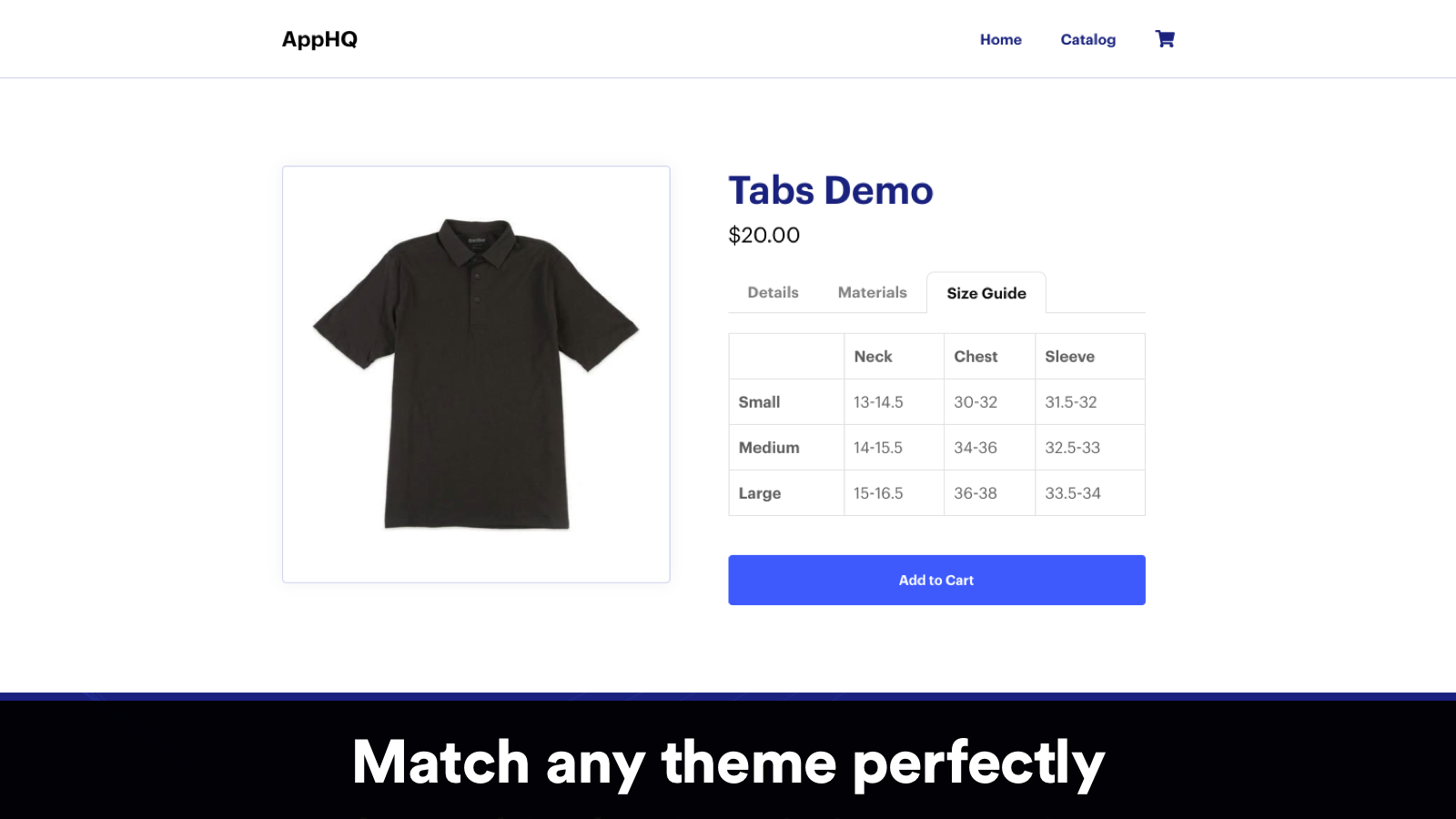 Product Descriptions by AMP Screenshot