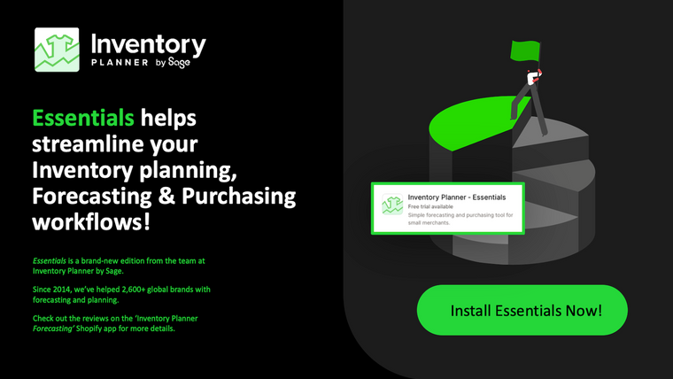 Inventory Planner ‑ Essentials Screenshot