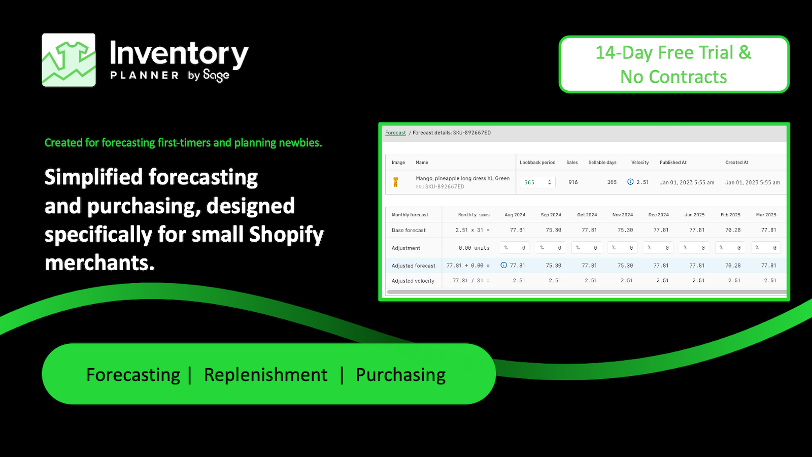 Inventory Planner ‑ Essentials Screenshot