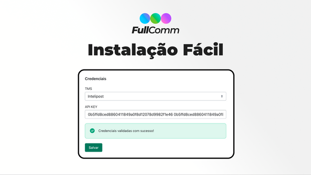 Instalação simplificada e configurações direto no seu admin