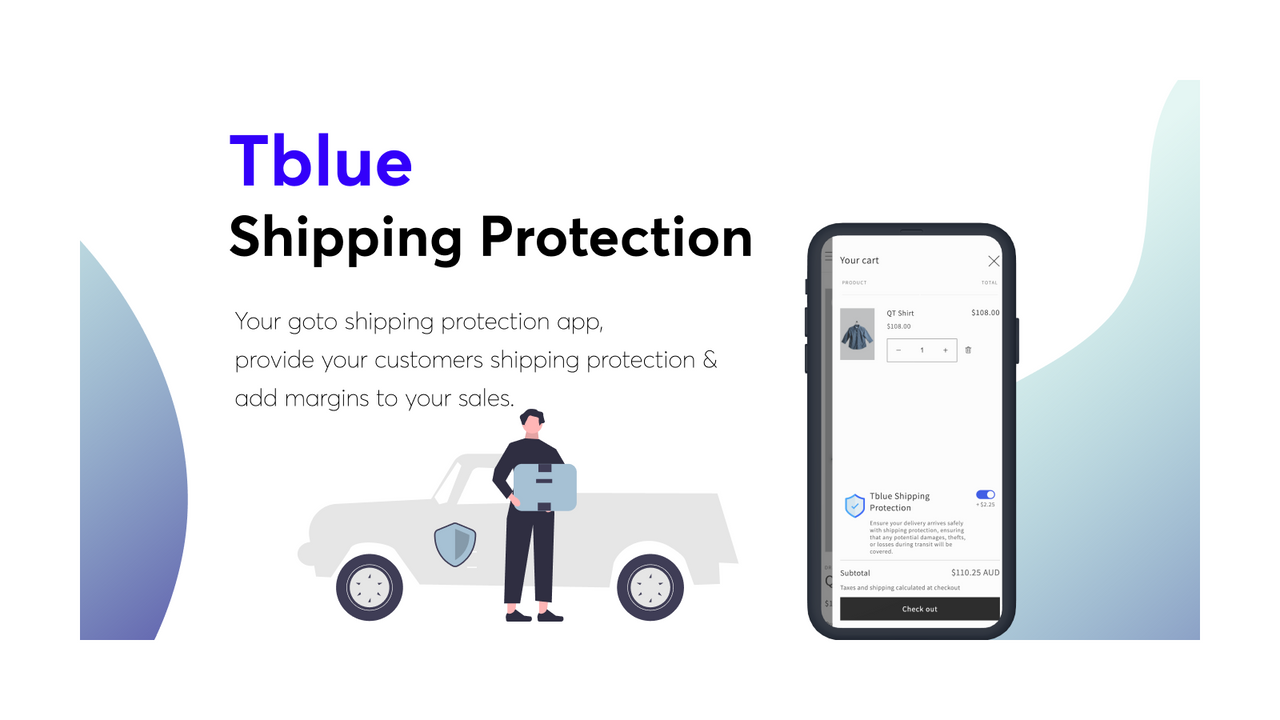 Tblue Shipping Protection Screenshot