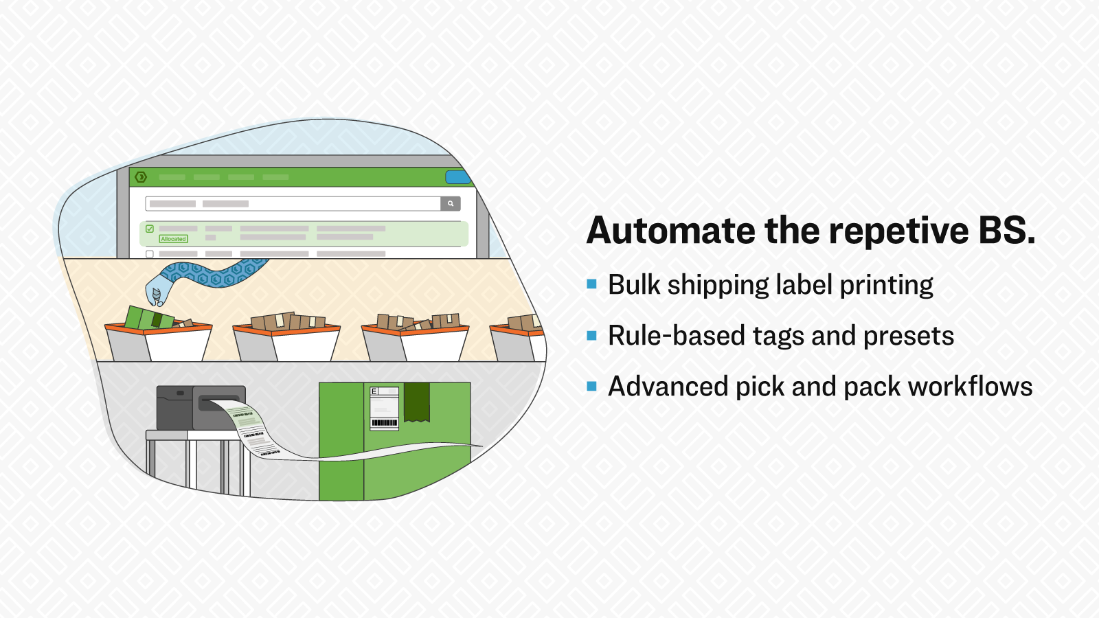 Automatiseer grote volume verzendprocessen