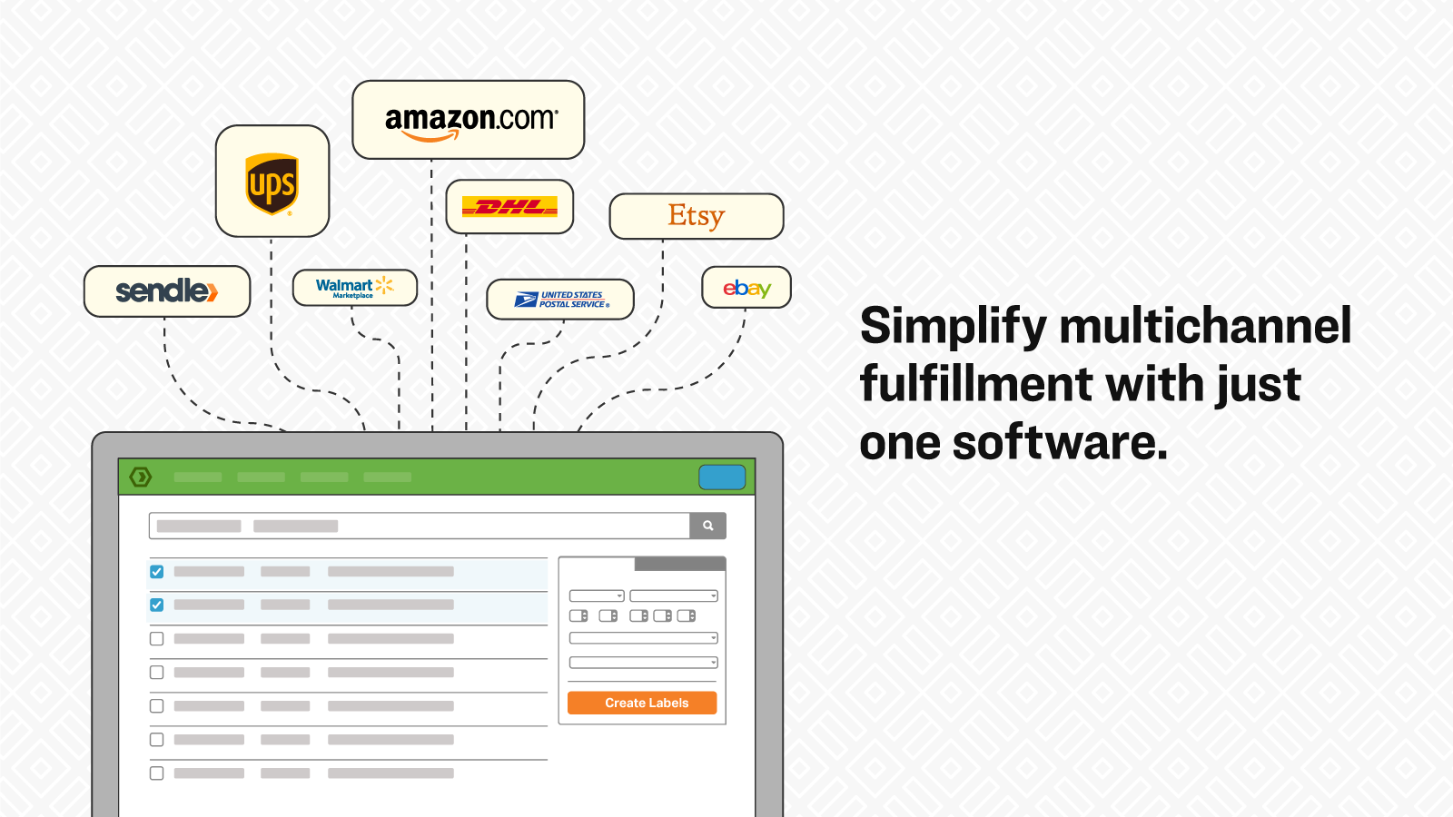 Vereenvoudig multichannel fulfillment met slechts één software