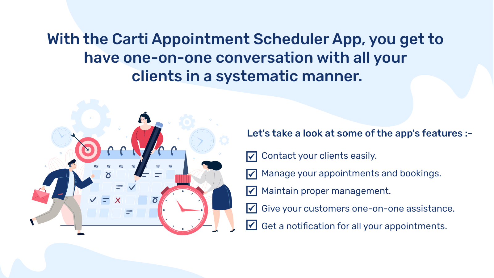 Carti Appointment Scheduler Screenshot