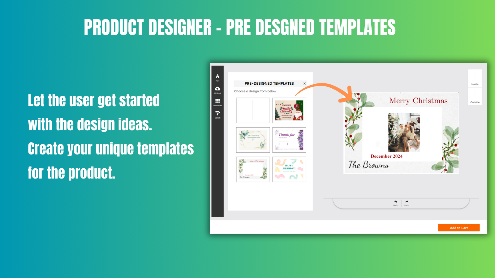 Productontwerper voor Shopify met voorgedesigneerde templates