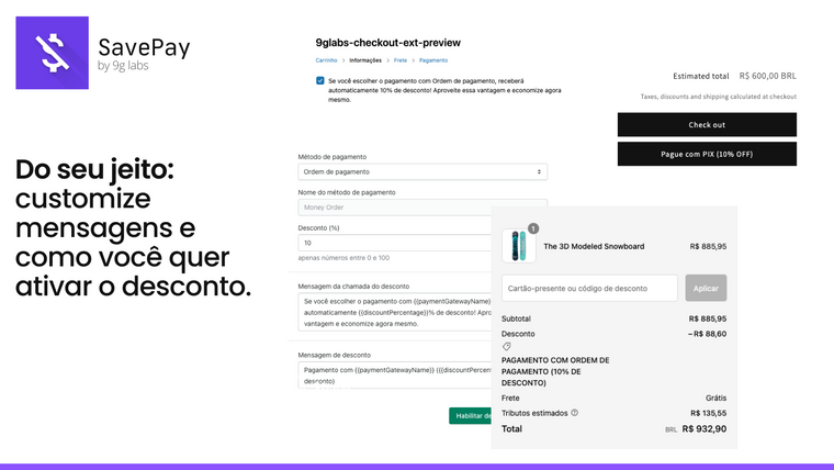 SavePay Pix com desconto Screenshot