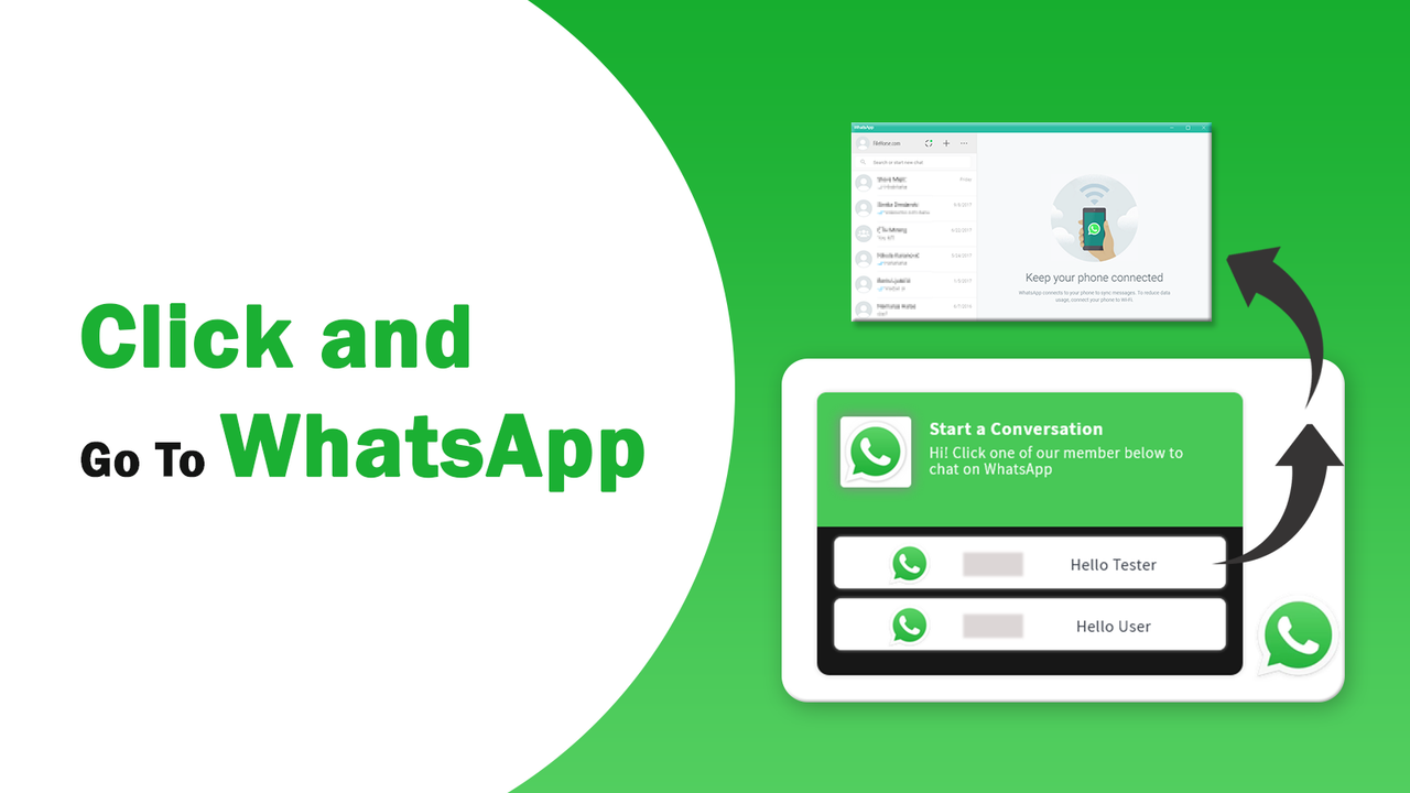 Store Front Contact Page With WhatsApp
