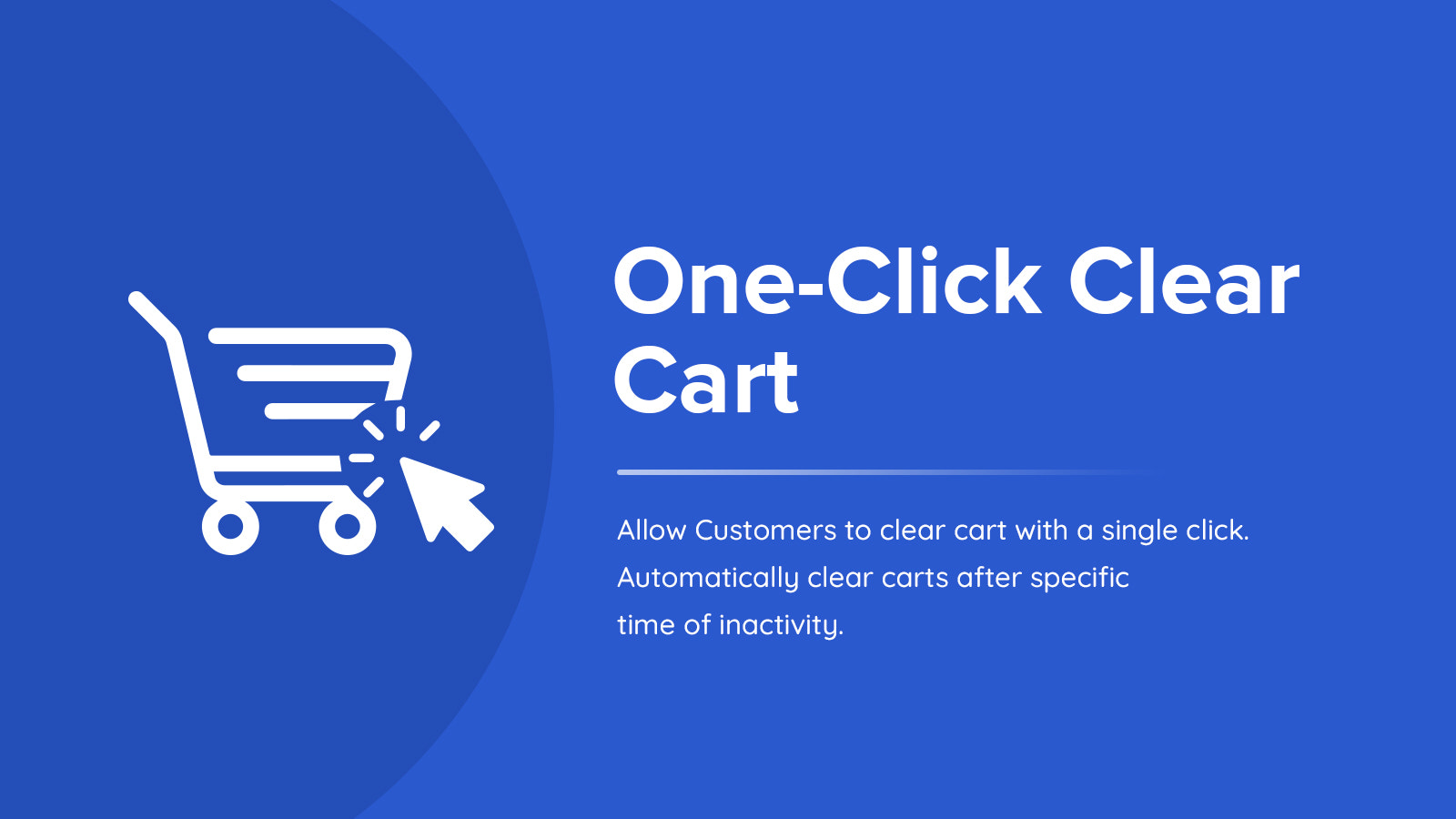 One-Click Clear Cart