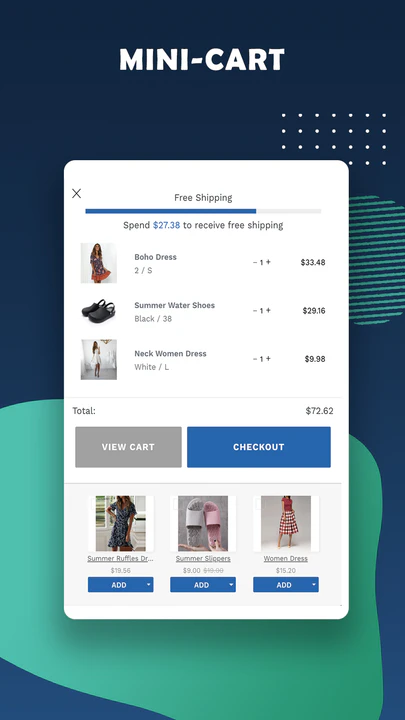 Upsell with Full responsive and looks great on mobile devices