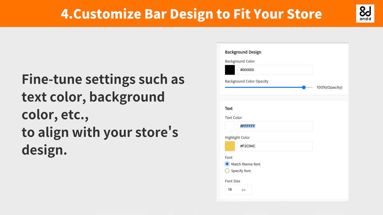 Customize Bar Design to Fit Your Store