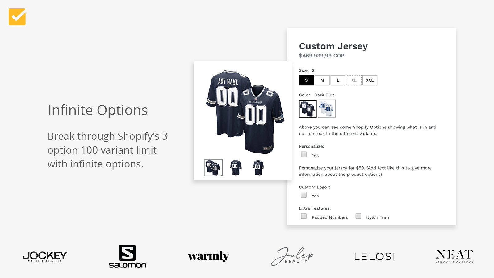 shopify custom product builder