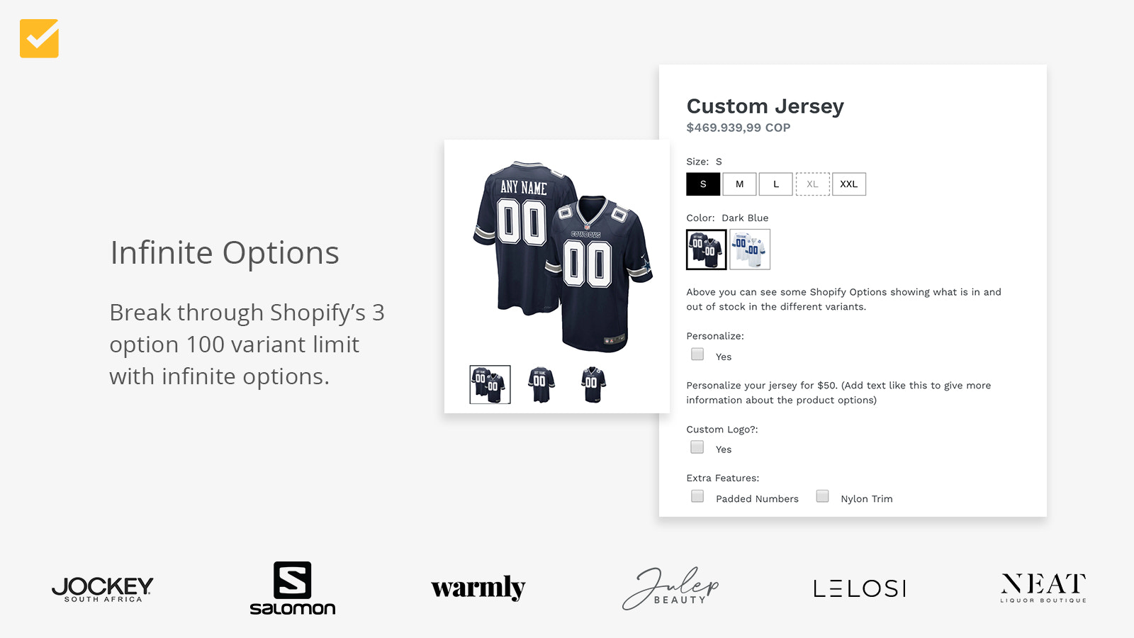 Variant Option Product Options Shopify App Store