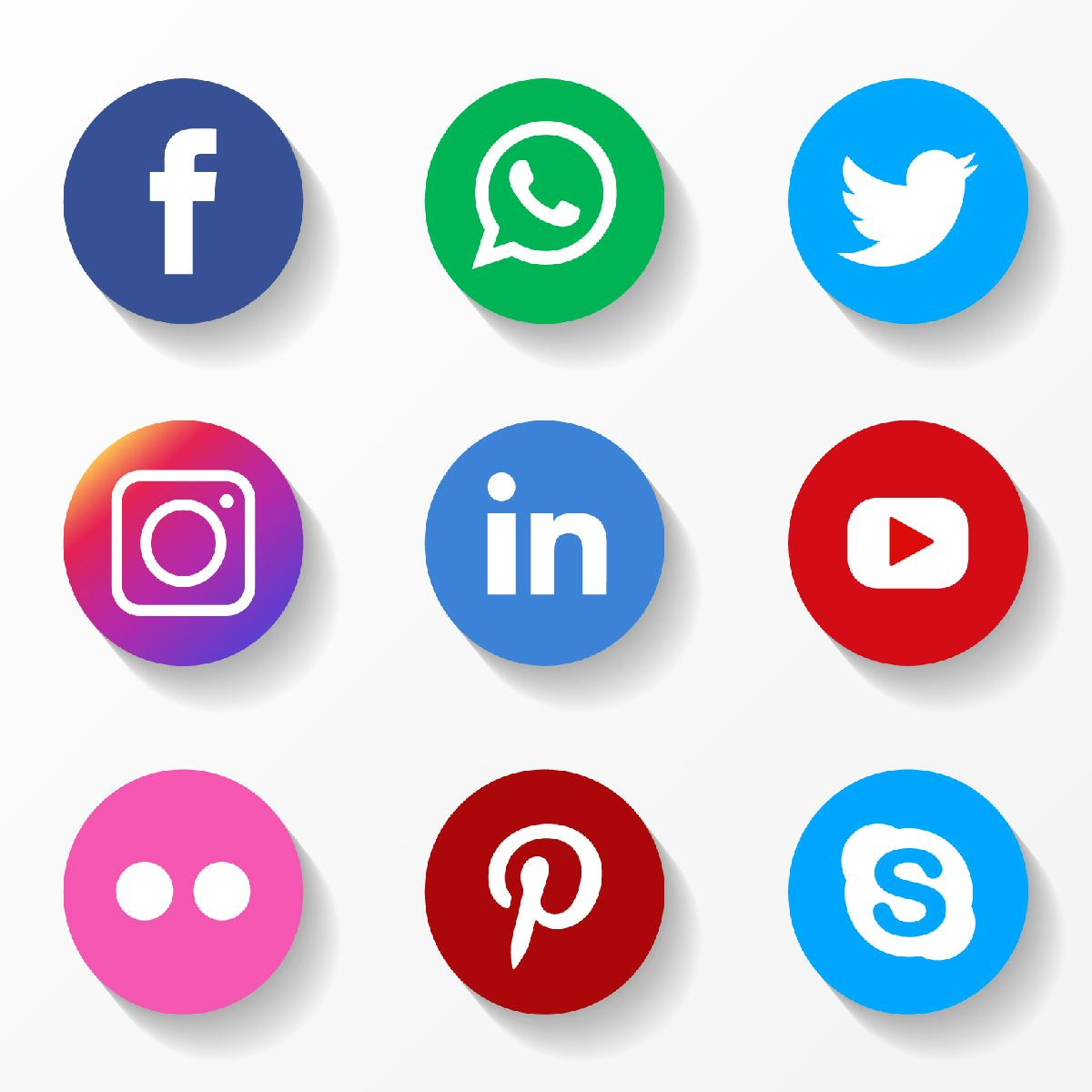 FREE Social Media icons