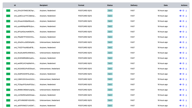 Automatisez le courrier direct directement depuis Shopify