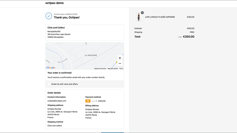 Octipas OMS Connector Screenshot