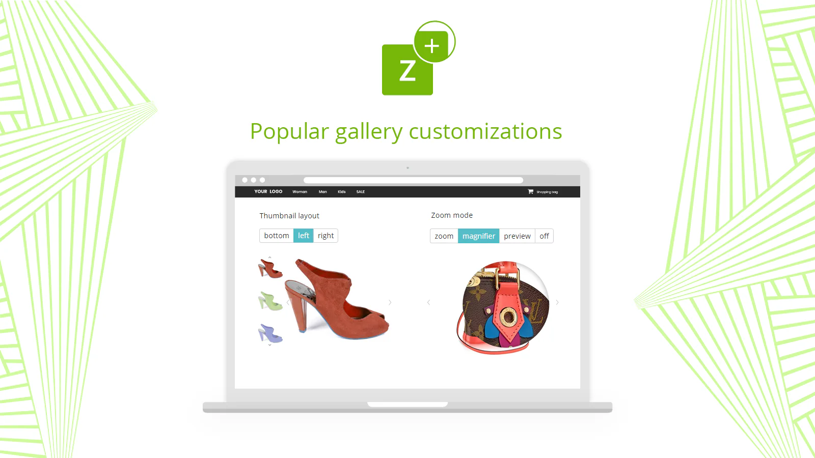 Popular gallery customizations