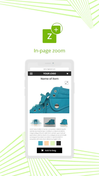 Loupe d'image de produit Shopify