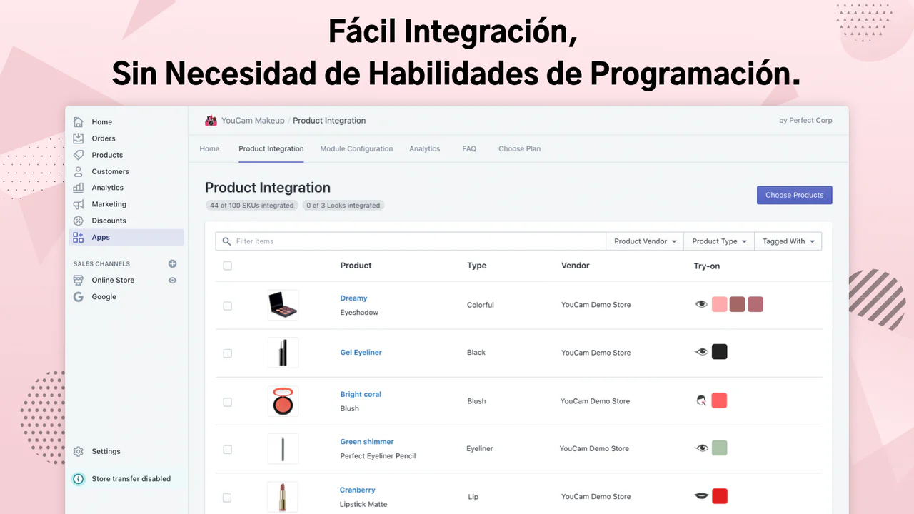 Fácil Integración, Sin Necesidad de Habilidades de Programación.