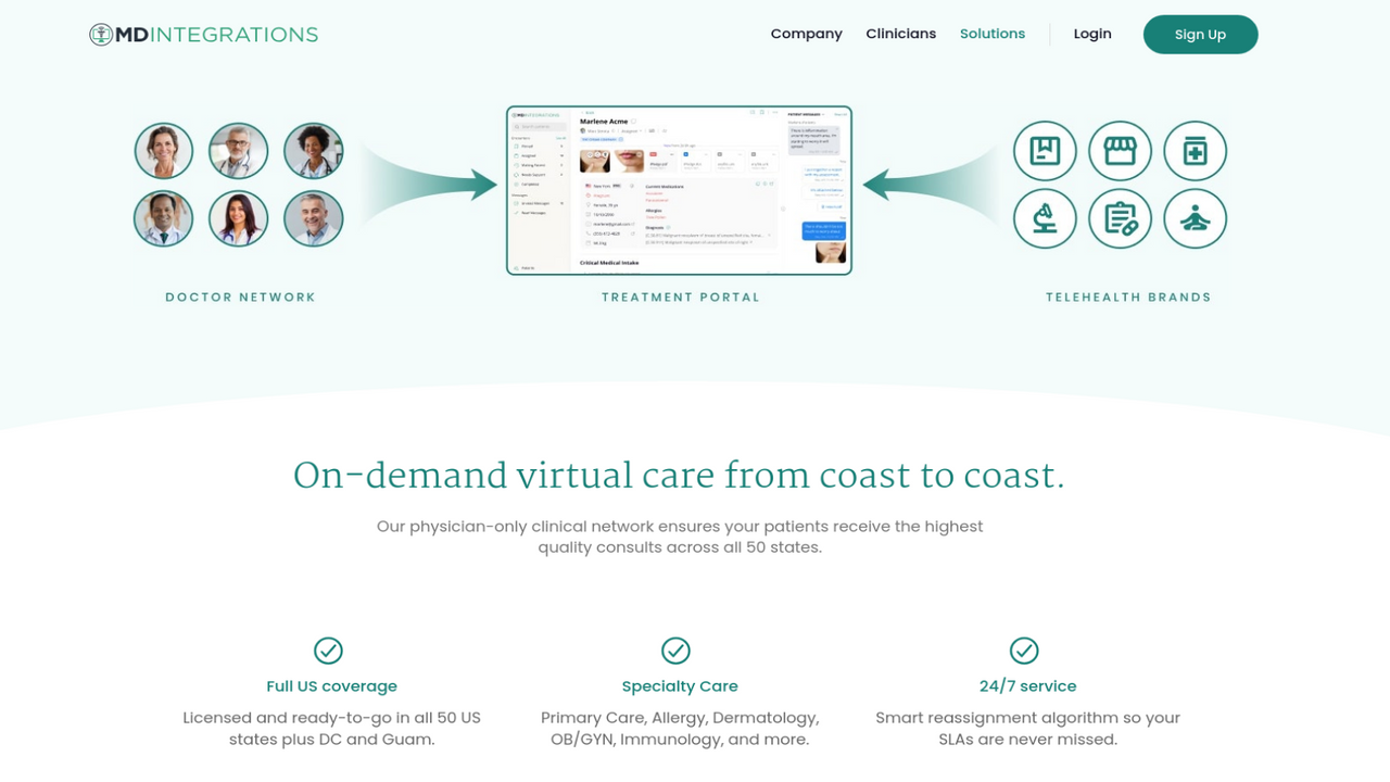 Het enige white-label telemedicine platform