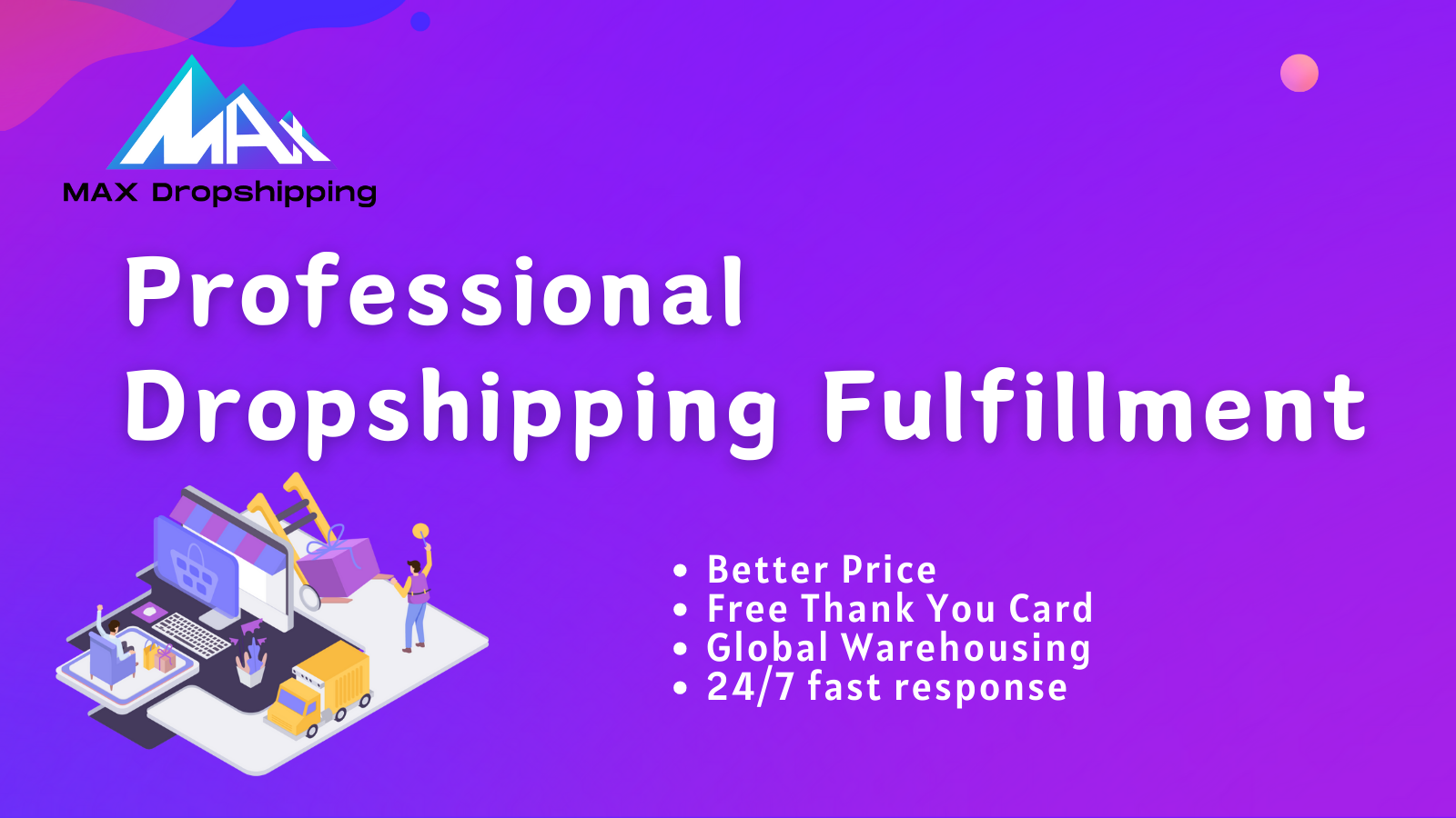 Professionell Dropshipping-uppfyllnad