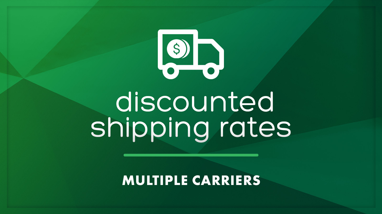 Discounted Shipping Rates
