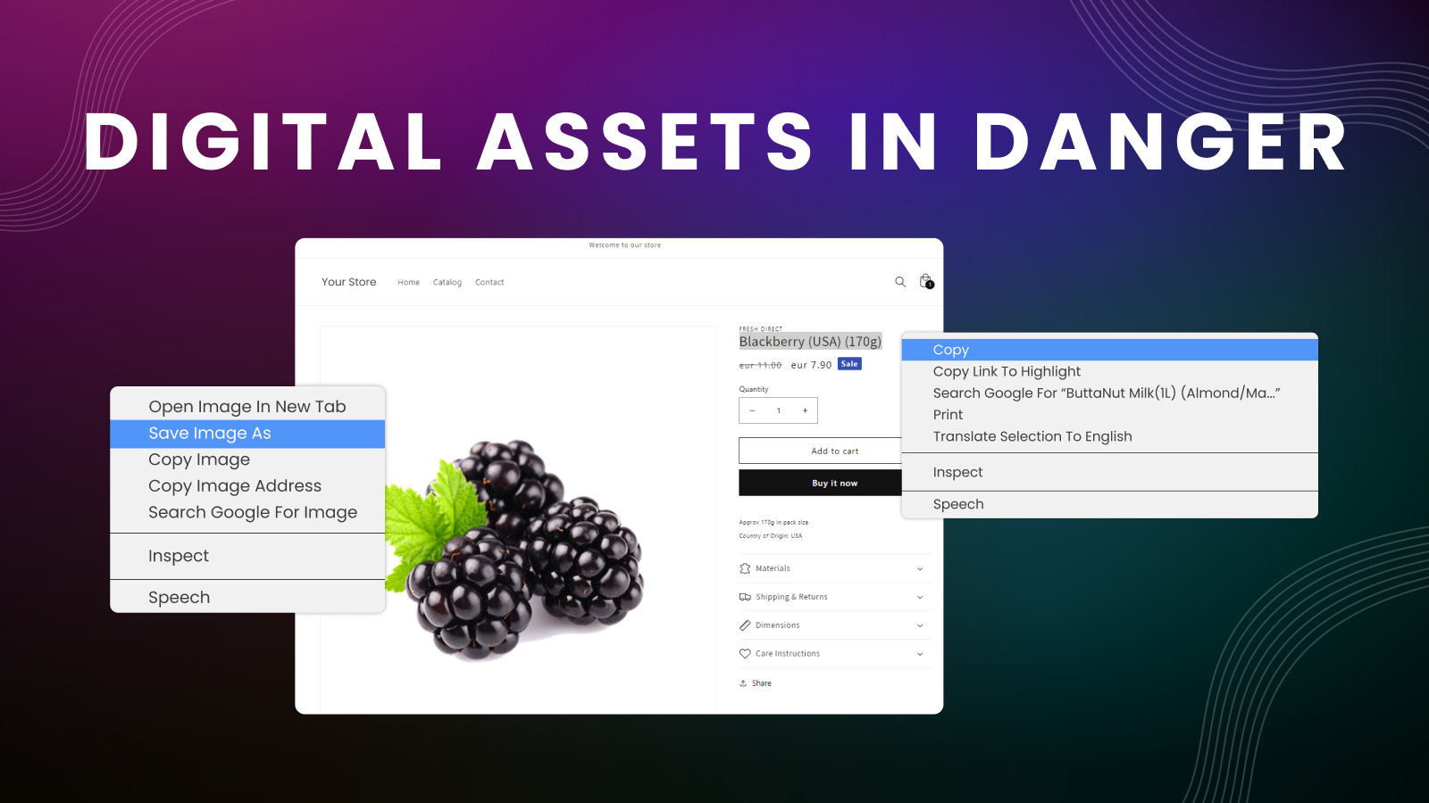 Schützen Sie Ihre digitalen Assets