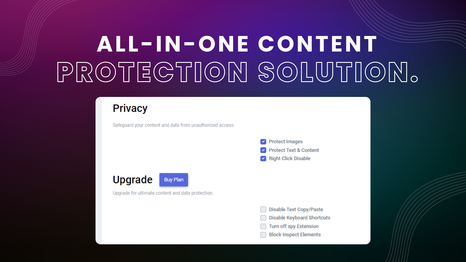 Gorilla Content Protector - Solución Todo en Uno