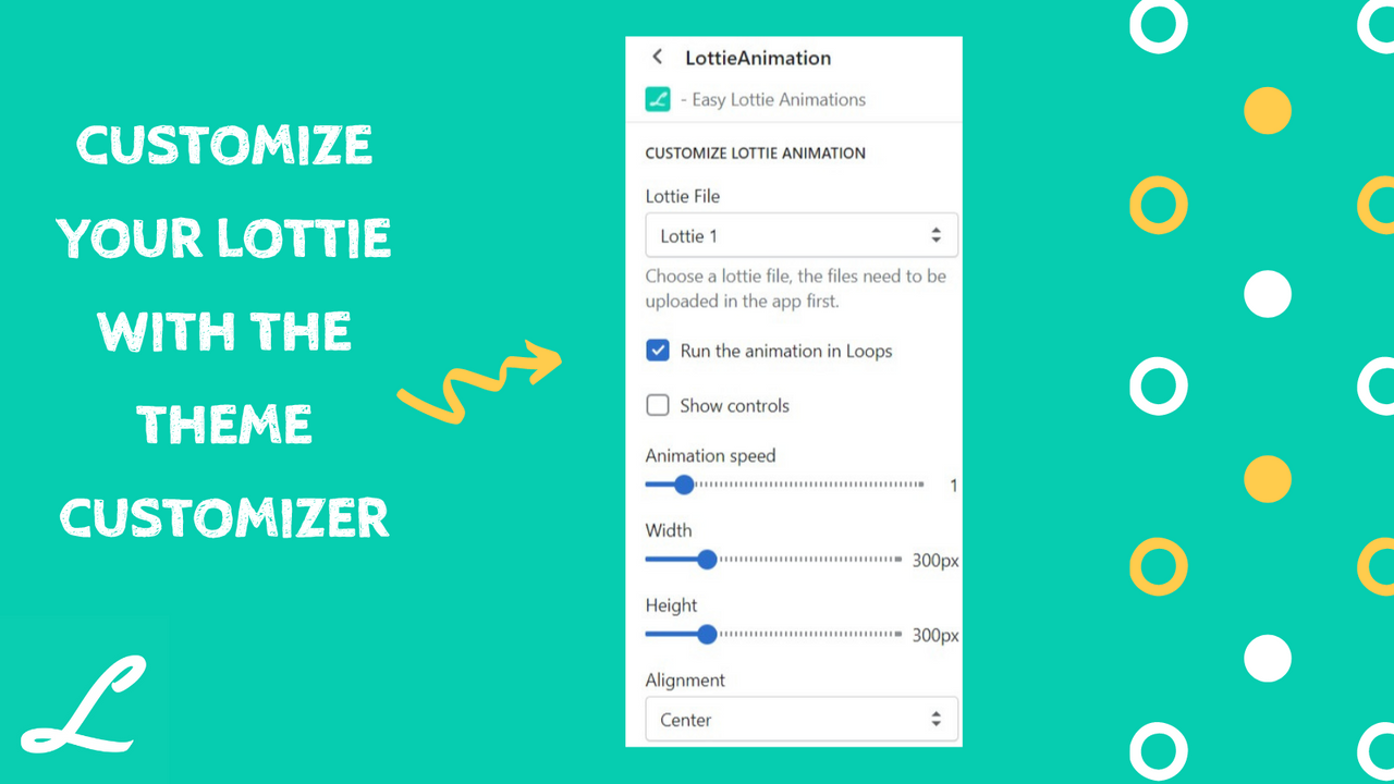 Customize your lottie
