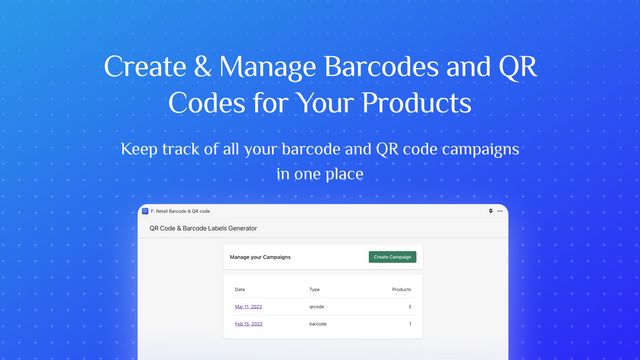 Add Retail Bar code code for products and print using printer