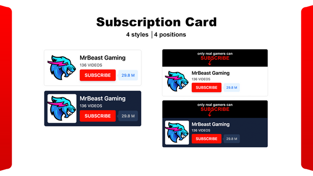 Subscription Card