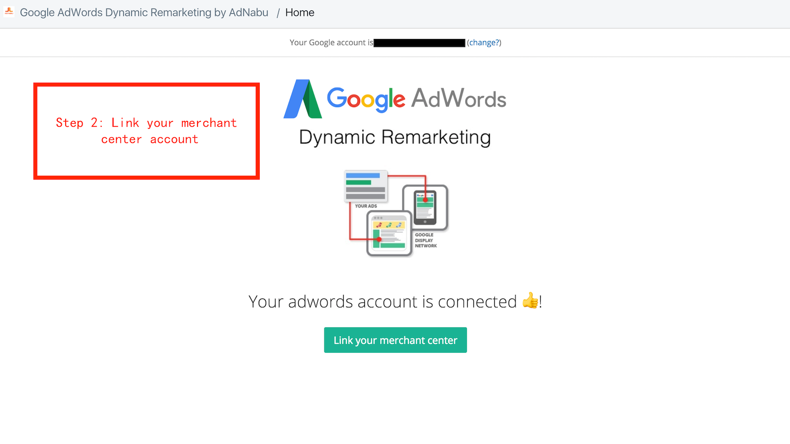 Retargeting for Google Ads - One-click implementation of the Google Retargeting pixel.'