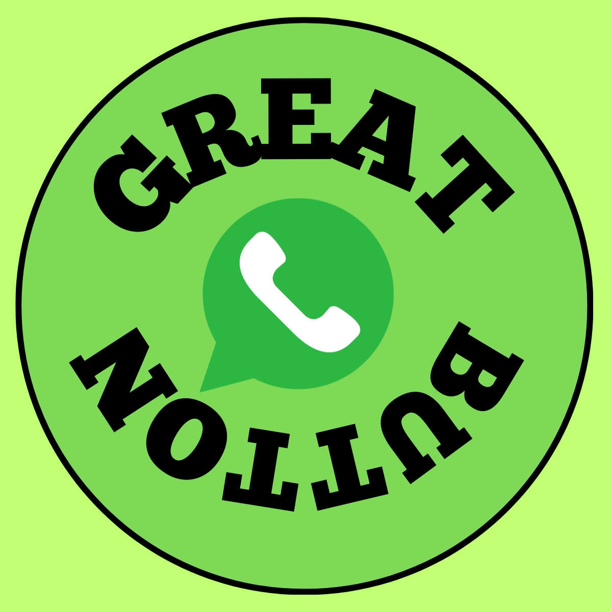 Great Whatsapp Button