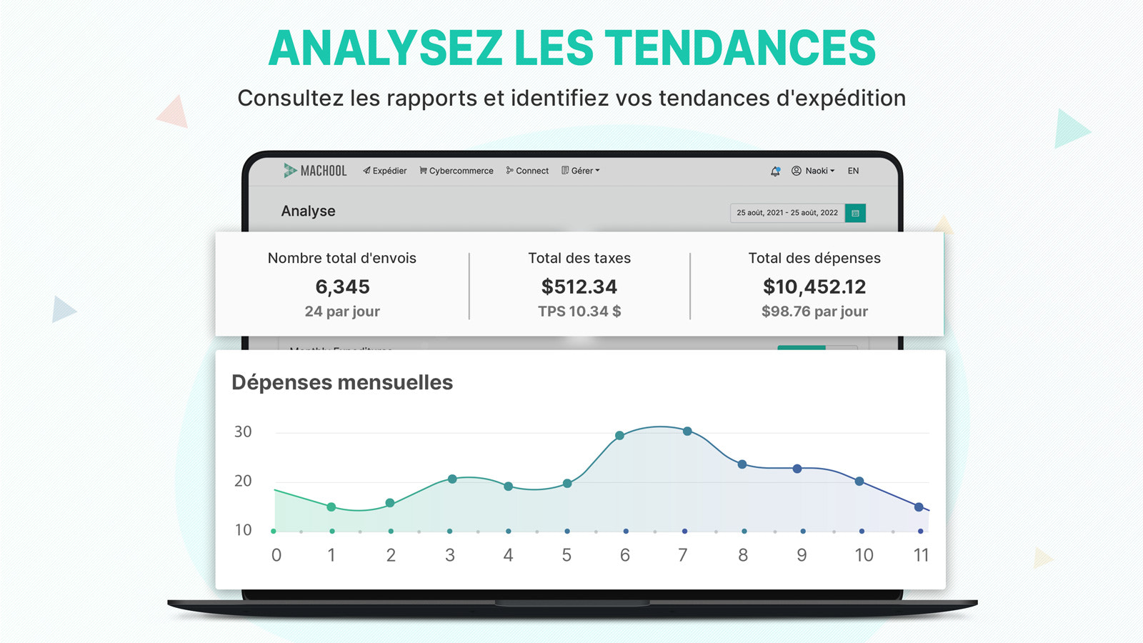 Page d'analyse