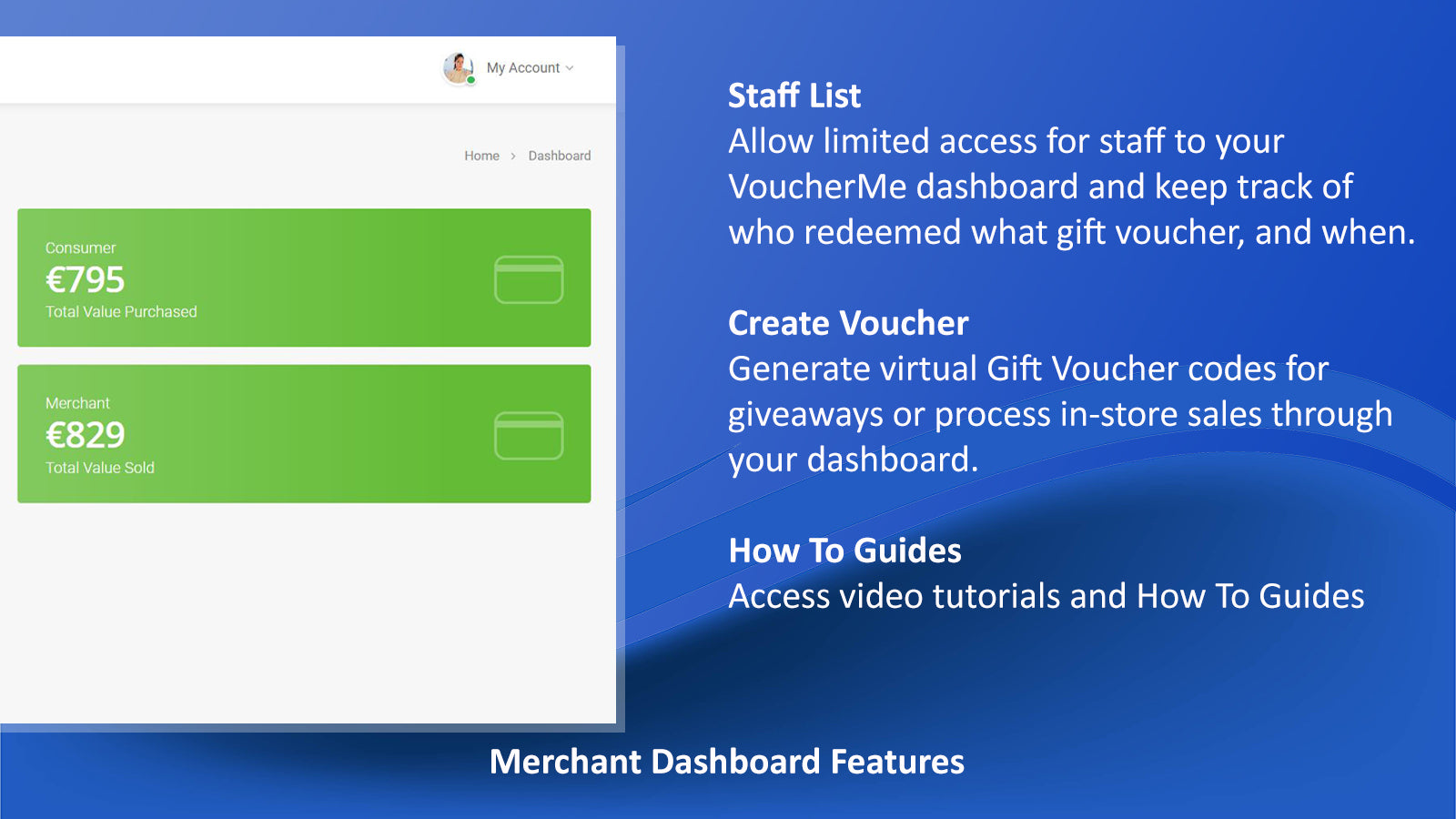 VoucherMe ‑ Gift Vouchers Screenshot