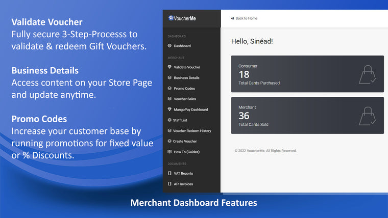 VoucherMe ‑ Gift Vouchers Screenshot