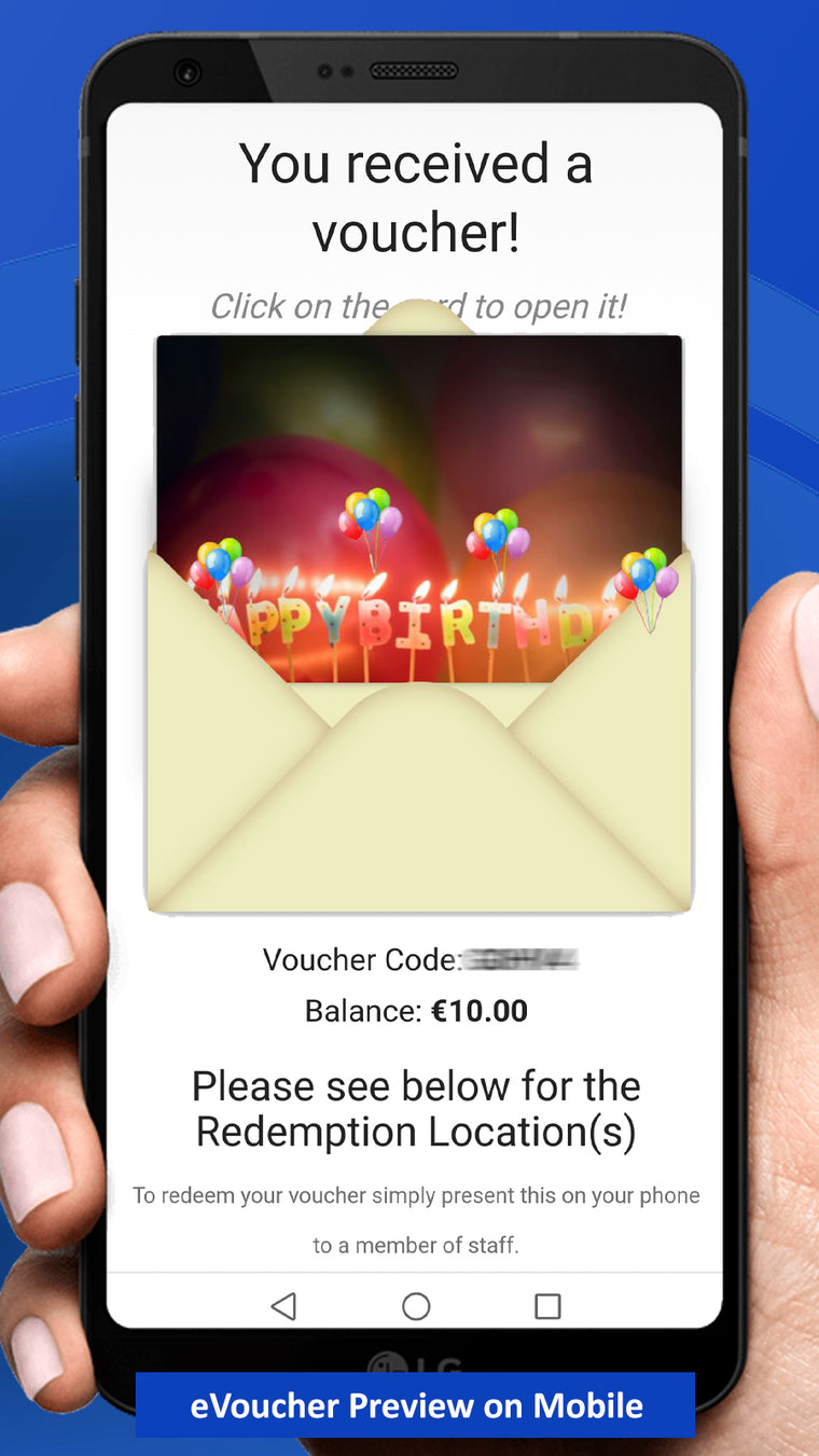 VoucherMe ‑ Gift Vouchers Screenshot