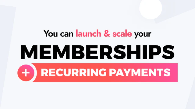 Recurring Membership Payments Paypal & Stripe