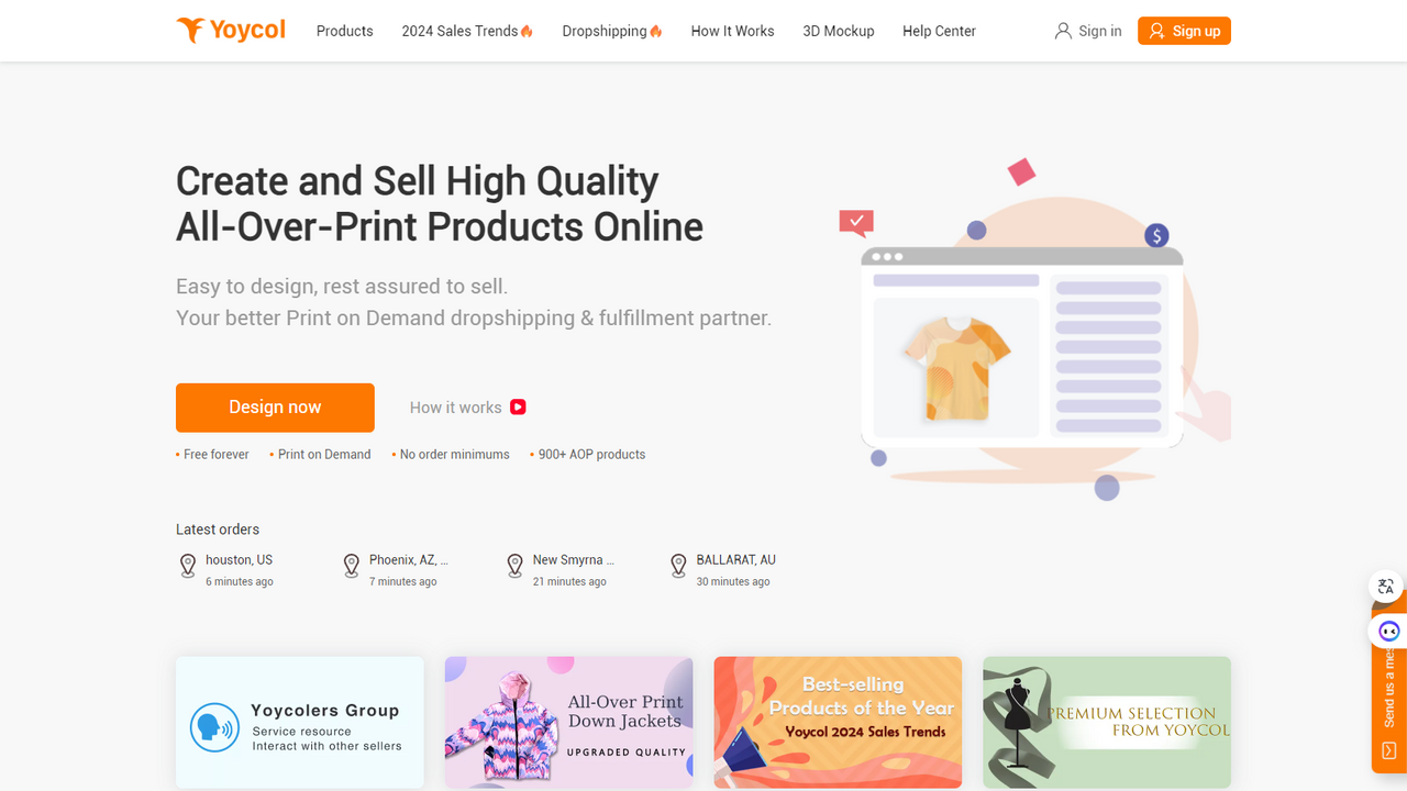 Yoycol: Print on Demand - All-Over-Print on demand & dropshipping