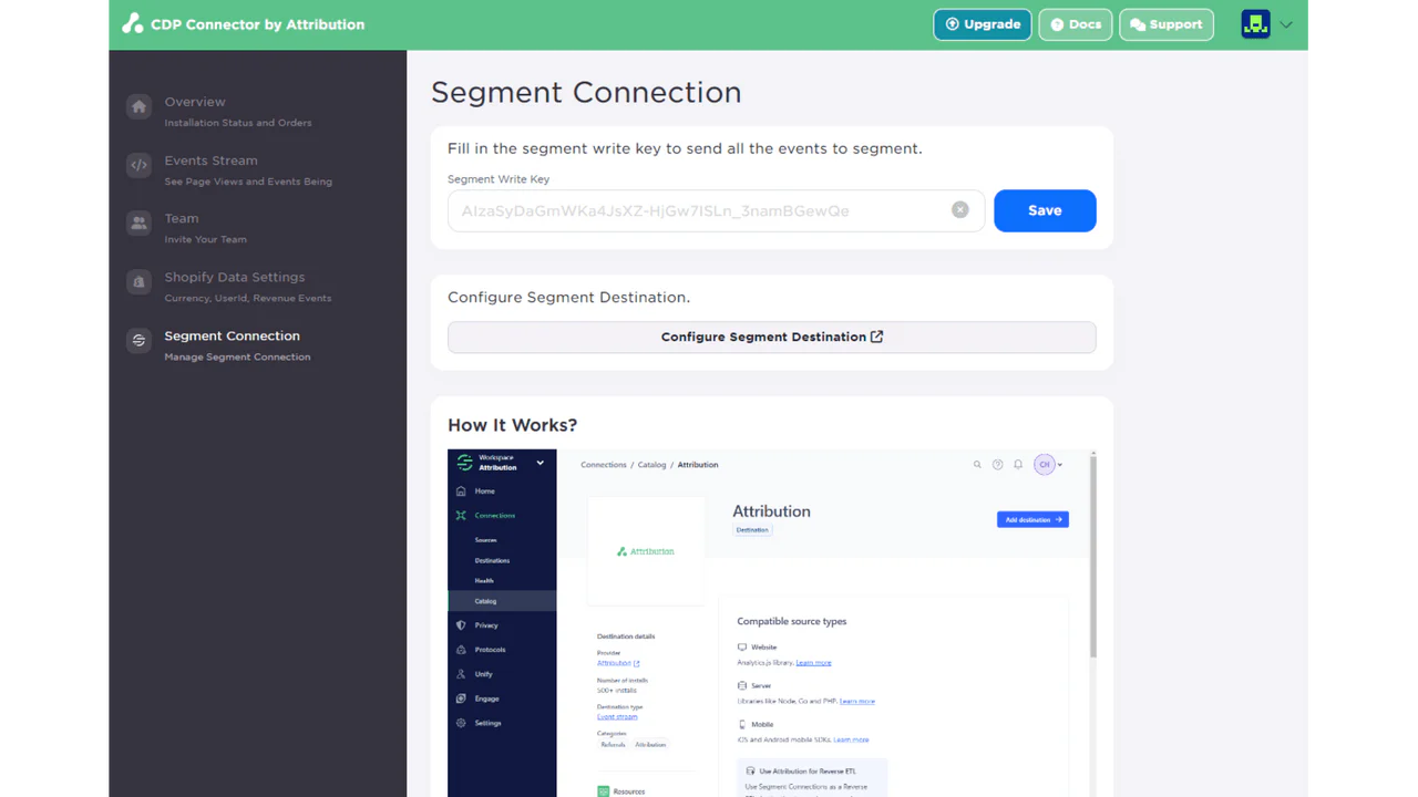 Segment Source and Destination 