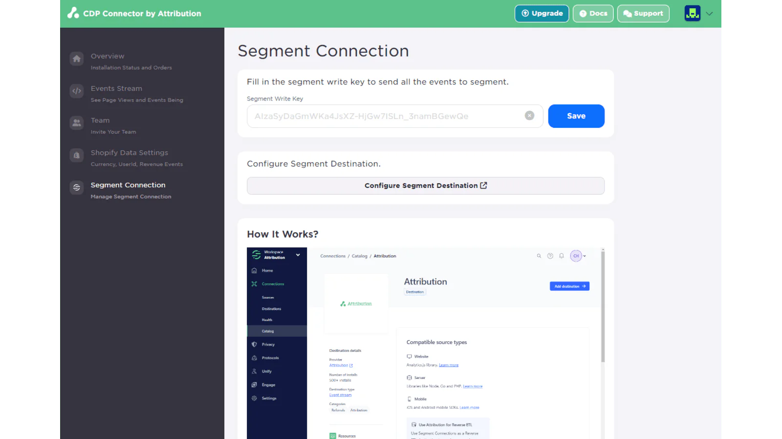 Source et Destination Segment 